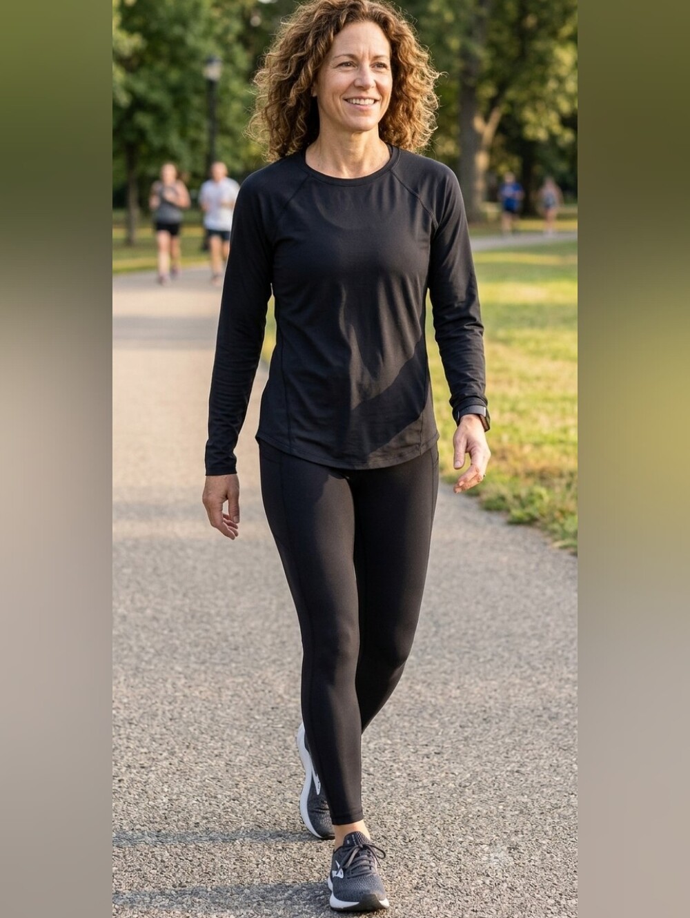 {Athleta} Black Long-Sleeve Performance Top - SIZE SMALL